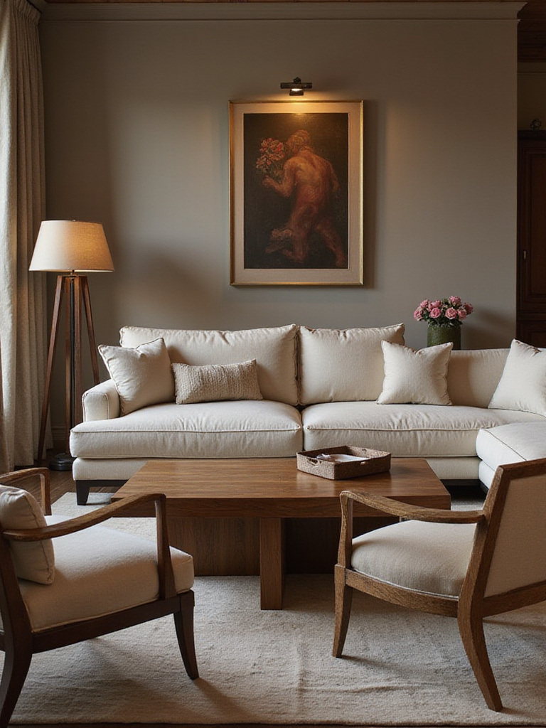 Modern living room featuring high-quality furniture for longevity and style